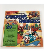 Disney Children&#39;s Favorites Vinyl Record Album Volume II Vintage 1979 Si... - $54.06 CAD