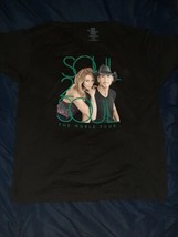 SOUL 2 SOUL Tour Shirt Adult Size 2XL Faith Hill Tim McGraw 2017 Concert T-Shirt - £7.98 GBP