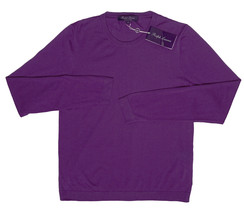 NEW $750 Ralph Lauren Collection Cashmere Sweater!  Purple   SLIM FIT   ... - £188.78 GBP