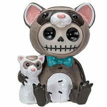 Furrybones Ferris Figurine Skeleton in Ferret Costume - $9.59