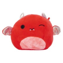 KellyToy 4.5&quot; Halloween Squishmallows Plush - New - Karlie the Red Devil - £13.36 GBP