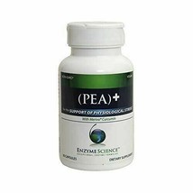 NEW Enzyme Science PEA + Physiological Stress Support Pure Natural 60 Capsules - $48.99