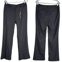 Loft Julie Trouser Womens Pants 2 Navy Gray Pattern New - £27.54 GBP