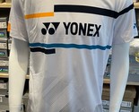 YONEX Men&#39;s Badminton T-Shirts Sports Apparel Top White [105/US:M] NWT 2... - $44.01