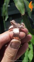 Electroformed copper Dragon ring - $38.17