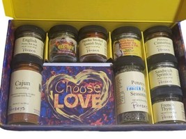 Penzeys Spices 9 Jar Gift Box Large Variety of Spices You Can&#39;t Resist - $62.32