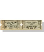 Cla-Zel Theatre Tickets/Pair/Tan/, Bowling Green, Ohio/OH - $3.00