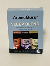 AromaGuru Sleep Blend - Set of 3 - 100% Pure &amp; Natural Essential Oils - £12.32 GBP