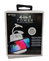 Vibe Essential 4-in-1 Wireless Charging Stand Power Organizer – Fast Cha... - $10.88