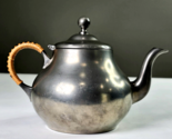 Antique Dutch Pewter 103 Loch Tollenaar &amp; Co. Small Teapot 8x5in Thach H... - $25.00