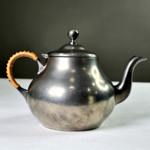 Antique Dutch Pewter 103 Loch Tollenaar &amp; Co. Small Teapot 8x5in Thach H... - £19.64 GBP