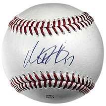 Mitch Haniger Seattle Mariners Autographed Baseball SF Giants Signed Bal... - £61.85 GBP