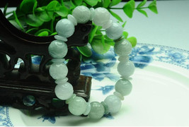Free Shipping - good luck  green jade  Prayer Beads Amulet charm beaded bracelet - £23.98 GBP