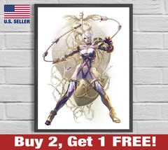 Soul Calibur Ivy 18&quot; x 24&quot; Poster Print Soul Calibur Game Room Wall Art Decor - £10.53 GBP