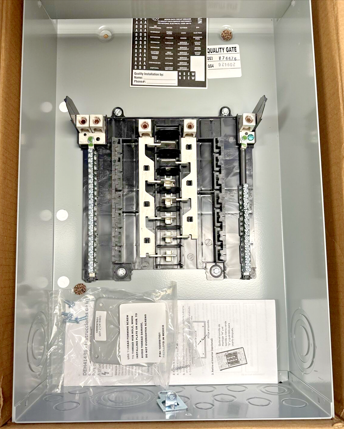 Primary image for GE PowerMark Gold 125A 14-Space 24 Circuit Outdoor Load Center