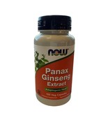 Now Panax Ginseng Extract 100 Veg Capsules Adaptogenic Herb Dietary Supp... - £10.17 GBP