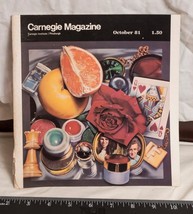 Vintage Carnegie Magazine October 1981 Carnegie Institute mjb - £7.74 GBP