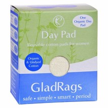 GladRags Organic Undyed Cotton Day Pads - Includes 1 holder + 2 inserts - £16.29 GBP