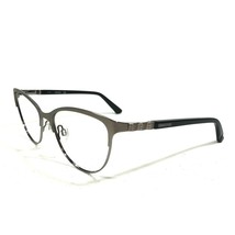 Swarovski GAME SW5168 015 Eyeglasses Frames Black Silver Cat Eye 53-16-135 - £87.81 GBP