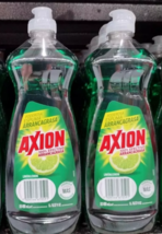 2X AXION LAVATRASTES LIMON / LEMON DISHWASHING SOAP 2 de 490ml EA - ENVI... - $20.78