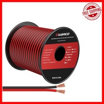 Durable 14AWG 100FT Red Black Wire - Flame Retardant and Moisture Resistant - $514.39 MXN
