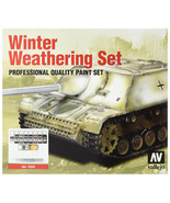 Vallejo Model Colour Winter Weathering &amp; Instructions Set - £46.22 GBP
