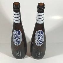 Two (2) 1996 Coors Light Baseball Bat Bottles Limited Edition 11.5&quot; Tall... - £9.57 GBP
