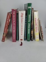 Vintage Cookbooks 10 Lot Instant Library Cook Book Staging Kitchen Decor... - $28.05