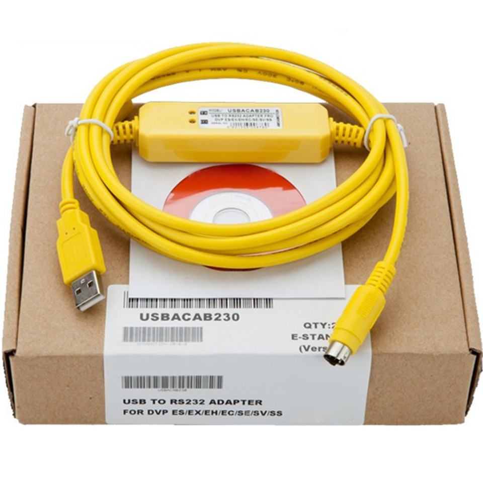 For Delta PLC Programming USBACAB230 3M USB-DVP Communication Download Line - $20.71