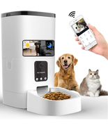 Pet Feeder,6L Automatic Pet Feeder for Cats and Dogs,1080P Camera,App Co... - €95,03 EUR