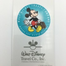 Walt Disney Travel Company Luggage Tag Where The Magic Begins - Vintage New Nos - £4.71 GBP