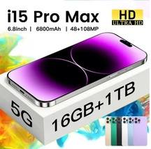 i15 Pro Max 1TB Smartphone With Android 13 - £115.85 GBP