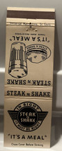 Steak &amp; Shake It&#39;s  Meal Nationwide Chain Matchbook Cover - £4.48 GBP