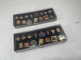 Collector Souvenir LA Los Angeles 1984 Olympics Event 30 Pin Set - £70.96 GBP