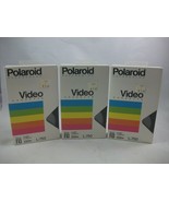 Polaroid Supercolor Sealed Blank L-750 Beta Video Cassette Lot of 3 - $16.85