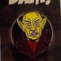 Nosferatu the Vampyre Max Schreck Bam! Horror Box Enamel Pin LE New Limited - $13.99