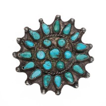 40&#39;s-50&#39;s Zuni sterling needlepoint pin - £183.81 GBP