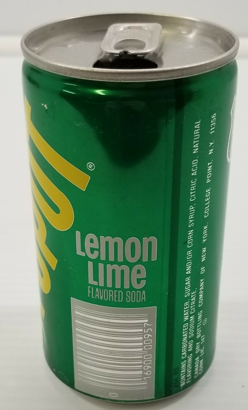 C) Vintage Canada Dry Hi-Spot Lemon 12oz Empty Soda Can College Point New York Item image 2