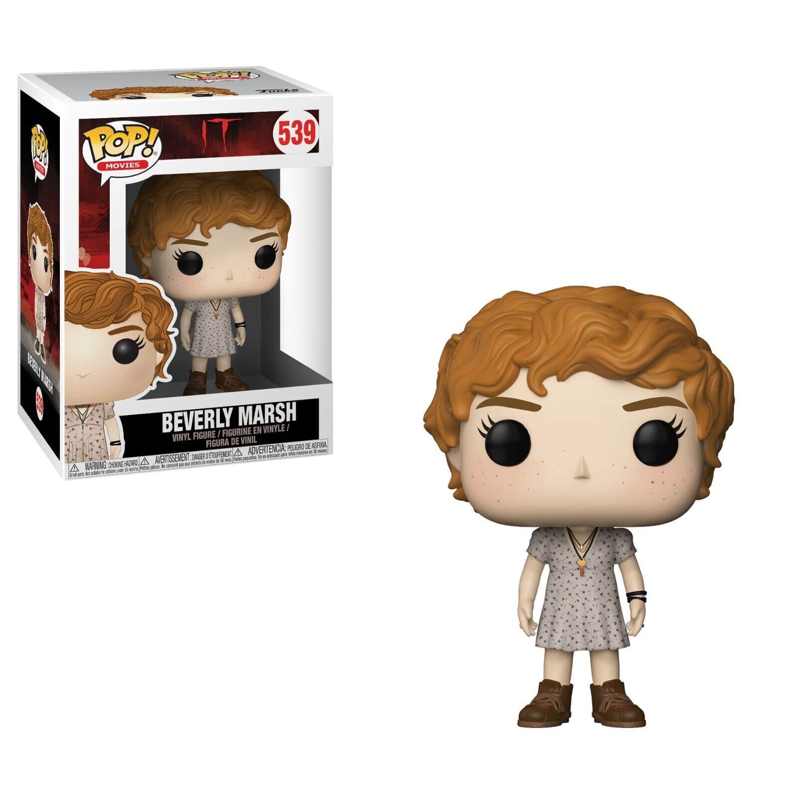 Primary image for Funko POP Movies It BEVERLY MARSH IT with Key ion Necklace #539
