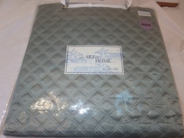 Ann Gish Art of Home Double Diamond 3P Queen Coverlet Shams Set Sea Blue... - $316.75