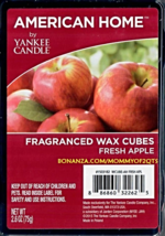 Fresh Apple American Home Yankee Candle Fragranced Wax Cubes Tarts - £2.93 GBP