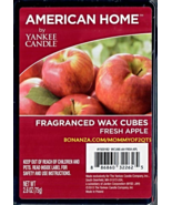 Fresh Apple American Home Yankee Candle Fragranced Wax Cubes Tarts - £2.94 GBP
