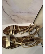 Sam Edelman Gold Sandals 10 - $561.21 MXN