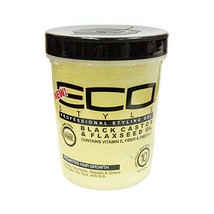 Eco Styler Black Castor and Flaxseed Oil Gel 32oz  - $30.73 CAD