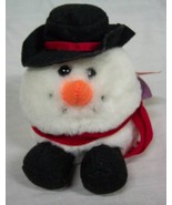 Puffkins FLURRY THE SNOWMAN 5&quot; Plush STUFFED ANIMAL Toy 1994 Holiday - $282.14 MXN