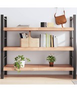  Wall Shelf Light brown Solid oak wood 55.1 x 23.6 x 0.9-2.4 in - $406.87 CAD