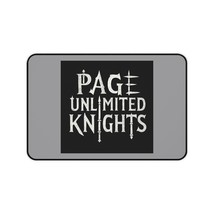 Unlimited Knights Desk Mat, Gaming Mouse Pad, Workstation Decor, Office ... - $23.25+