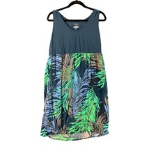 Sonoma Lifestyle Womens Size Large Dress Sleeveless Below Knee Slit Wrap Style b - £12.42 GBP