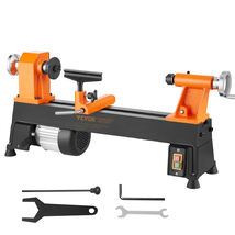 VEVOR Tabletop Wood Lathe, Dimensions 10x18 inches, Motor Strength 0.5 H... - $268.99