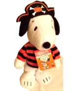Peanuts Snoopy Animated Musical Plush In Pirate Costume - Sound/Motion - $24.99